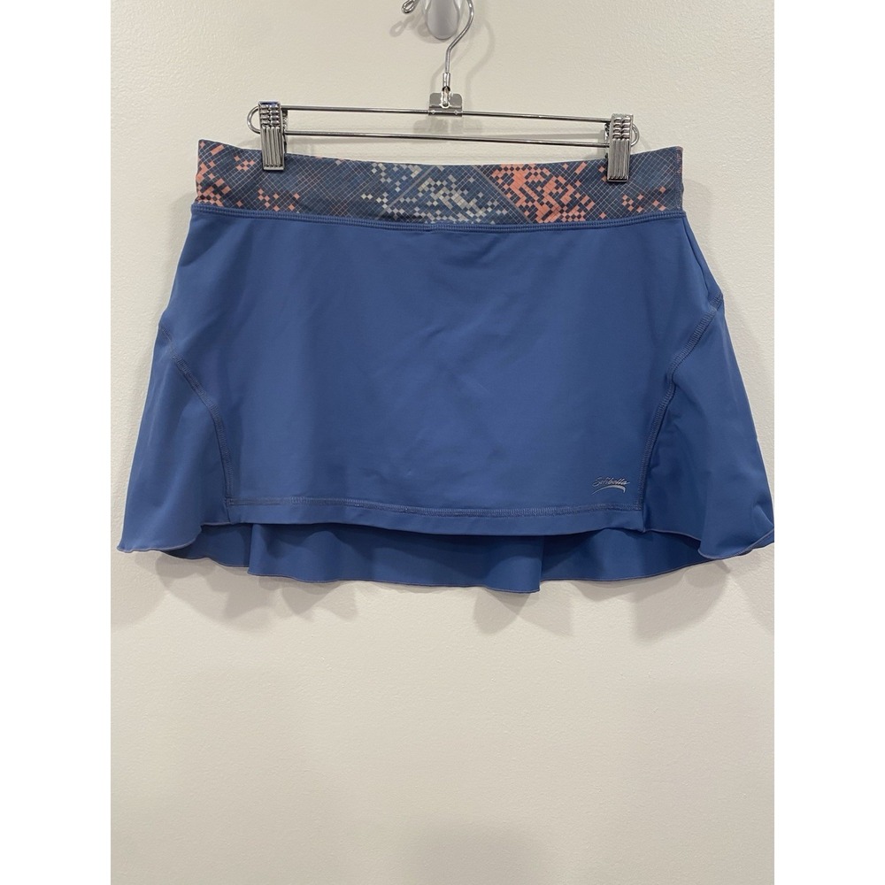 SofiBella tennis pickleball skirt skort blue size small shorts underneath